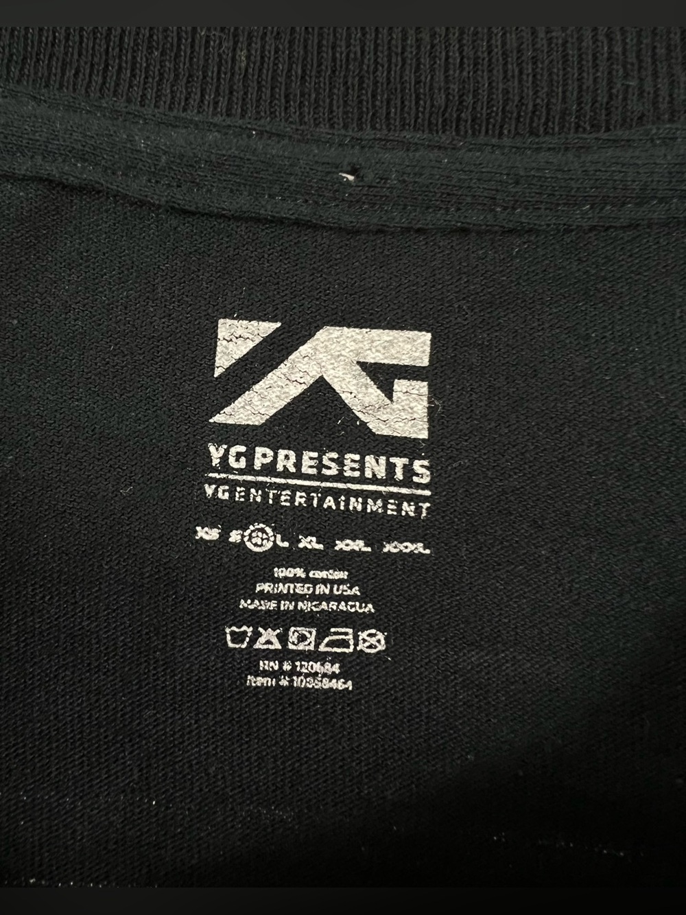 Big Bang KPOP Korean Band YG Presents Tour Graphic Black T Shirt Size Medium - Picture 4 of 6
